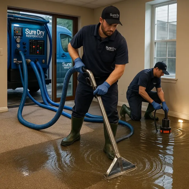 Water Extraction and Removal process in Andover, NH